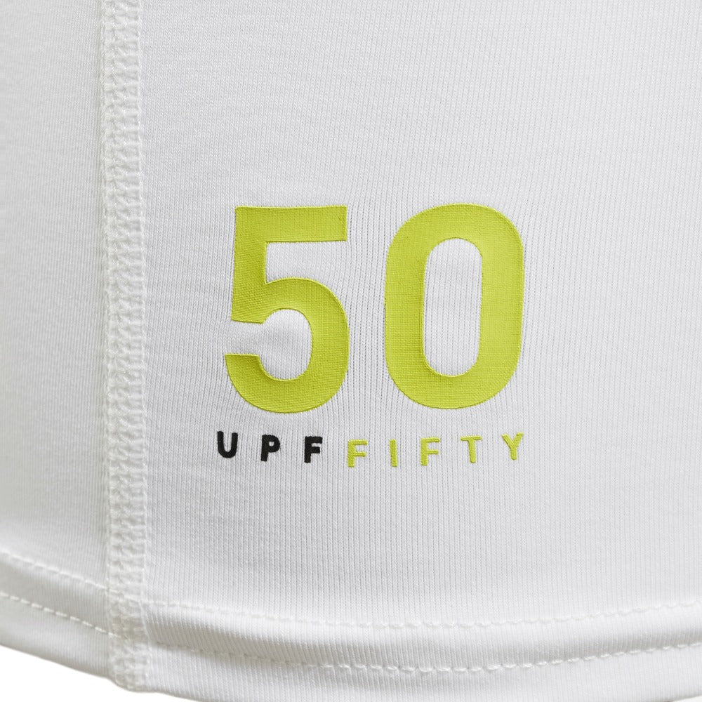 Musto Sunblock Short Sleeve Rash Gd - White
