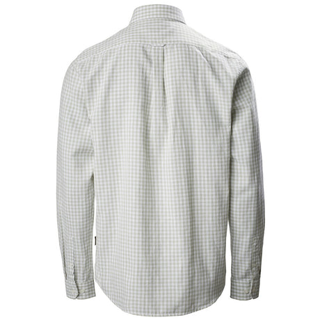 Musto Lightweight Long Sleeve Gingham Shirt - Reed Grey Gingham