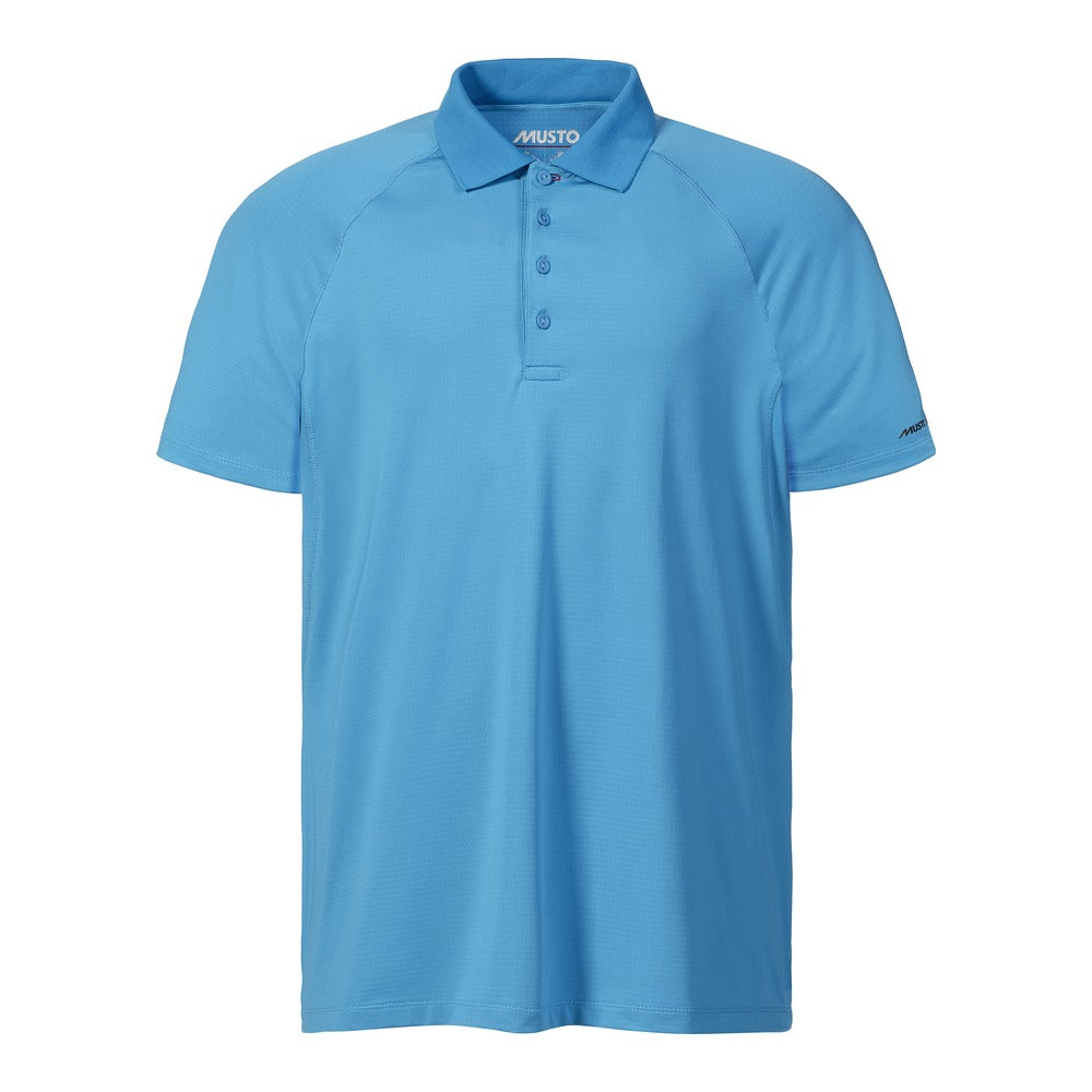 Musto Evolution Sunblock Short Sleeve Polo 2.0 - Bay Blue