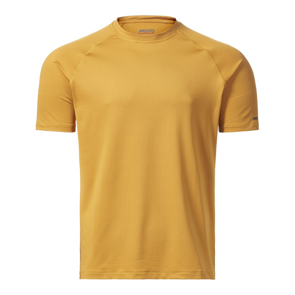 Musto Evolution Sunblock Short Sleeve Tee 2.0 - Inca Gold