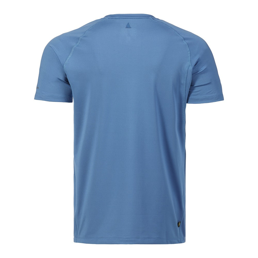Musto Evolution Sunblock Short Sleeve Tee 2.0 - Vallarta Blue