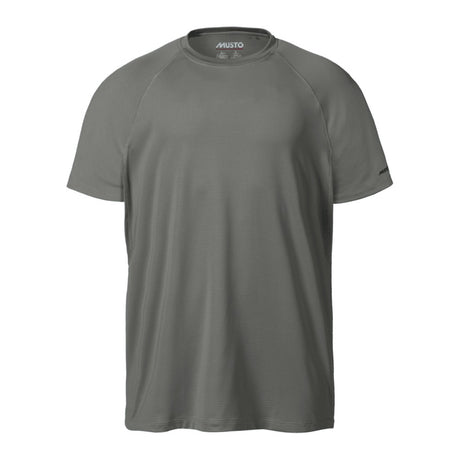 Musto Evolution Sunblock Short Sleeve Tee 2.0 - Gunmetal Marl