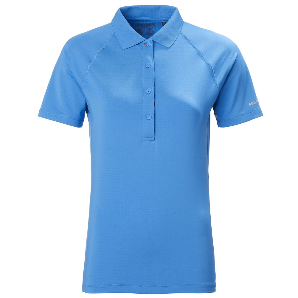 Musto Evolution Sunblock Short Sleeve Polo 2.0 FW - Brilliant Blue