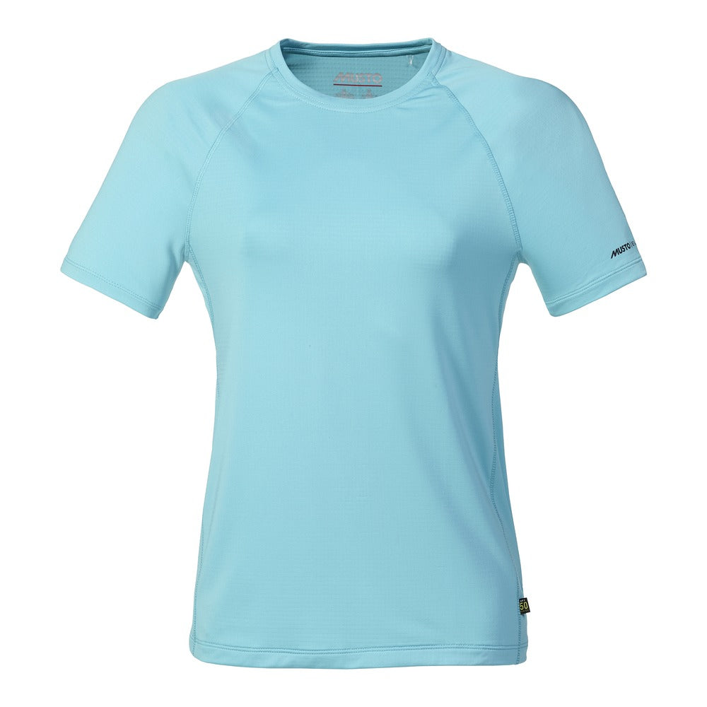 Musto Evolution Sunblock Short Sleeve Tee 2.0 FW - Blue Curacao