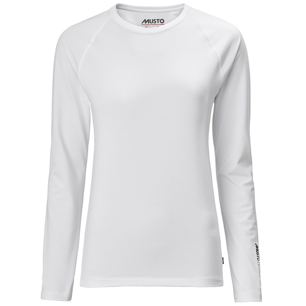 Musto Evolution Sunblock Long Sleeve Tee 2.0 FW - White