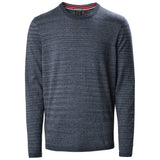 Musto Amalgam Crew Neck Knit - True Navy / White
