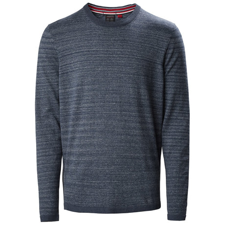 Musto Amalgam Crew Neck Knit - True Navy / White