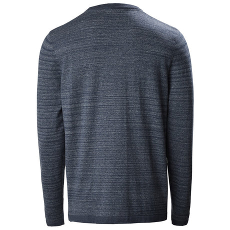 Musto Amalgam Crew Neck Knit - True Navy / White