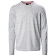 Musto Amalgam Crew Neck Knit - Grey Marl / White