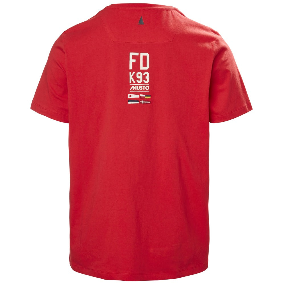 Musto Flying Dutchman Tee - True Red