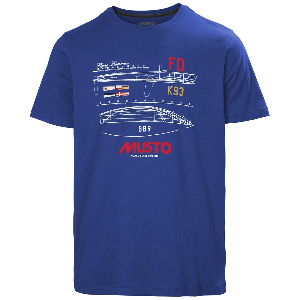 Musto Flying Dutchman Tee - Marine Blue