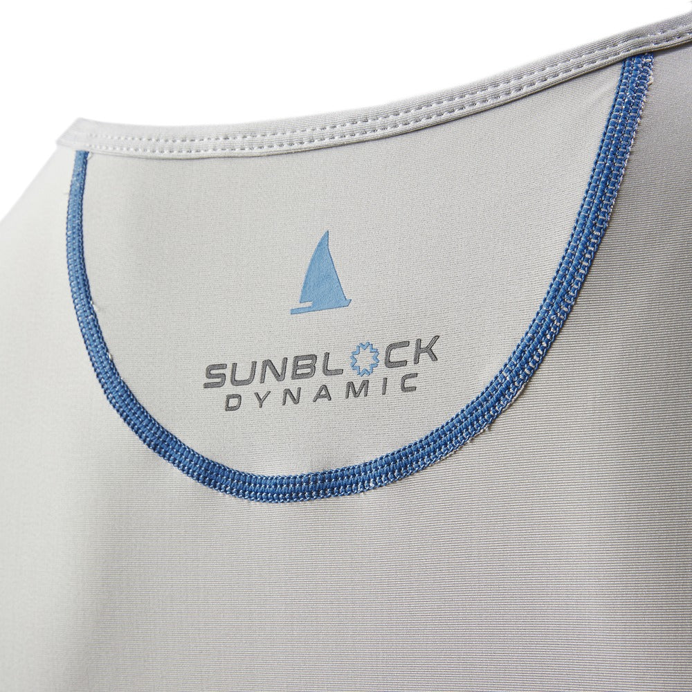 Musto Sunblock Dynamic Long John - Light Grey / Sky Diver