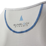 Musto Sunblock Dynamic Long John - Light Grey / Sky Diver