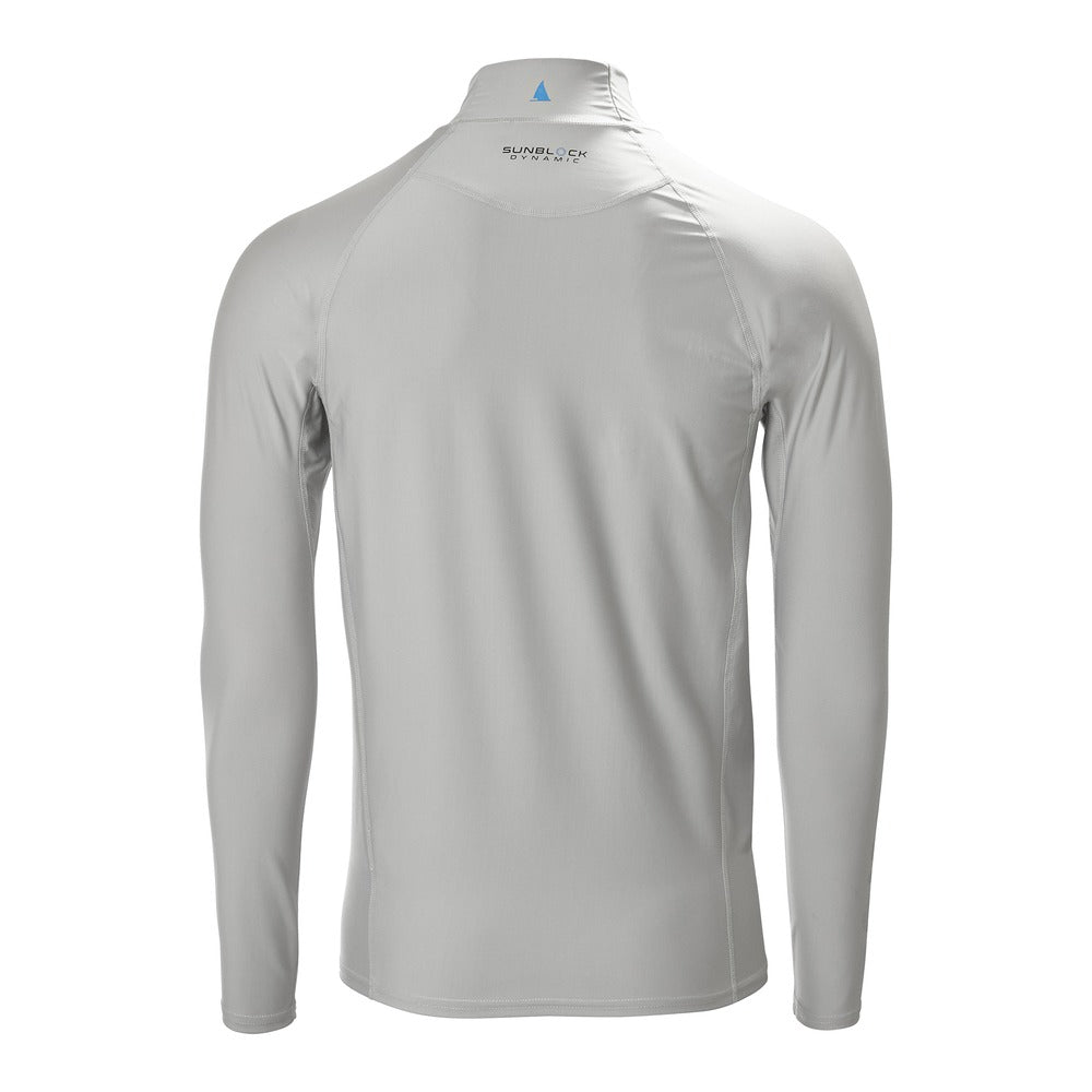 Musto Sunblock Dynamic Long Sleeve Top - Light Grey