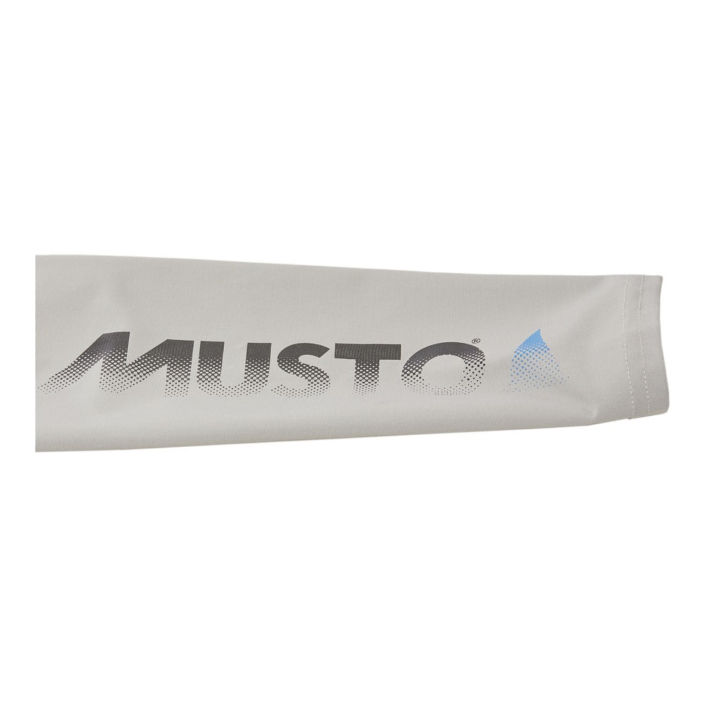 Musto Sunblock Dynamic Long Sleeve Top - Light Grey