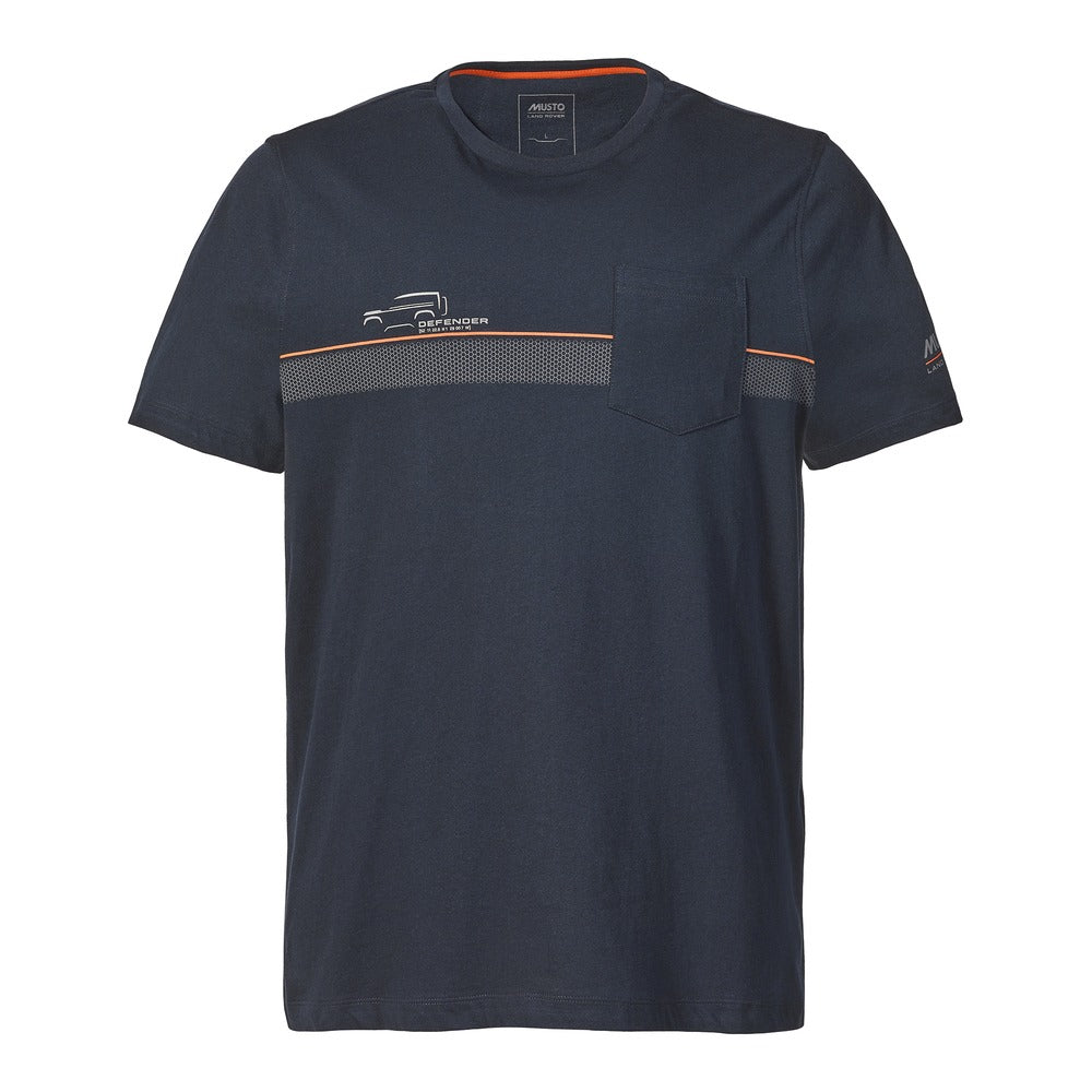 Musto Lr Pocket Tee - Navy