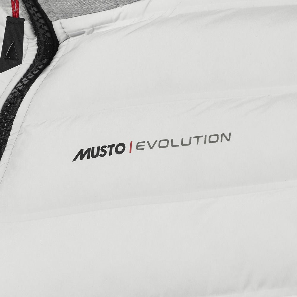 Musto Evolution Loft Hooded Jacket - Platinum
