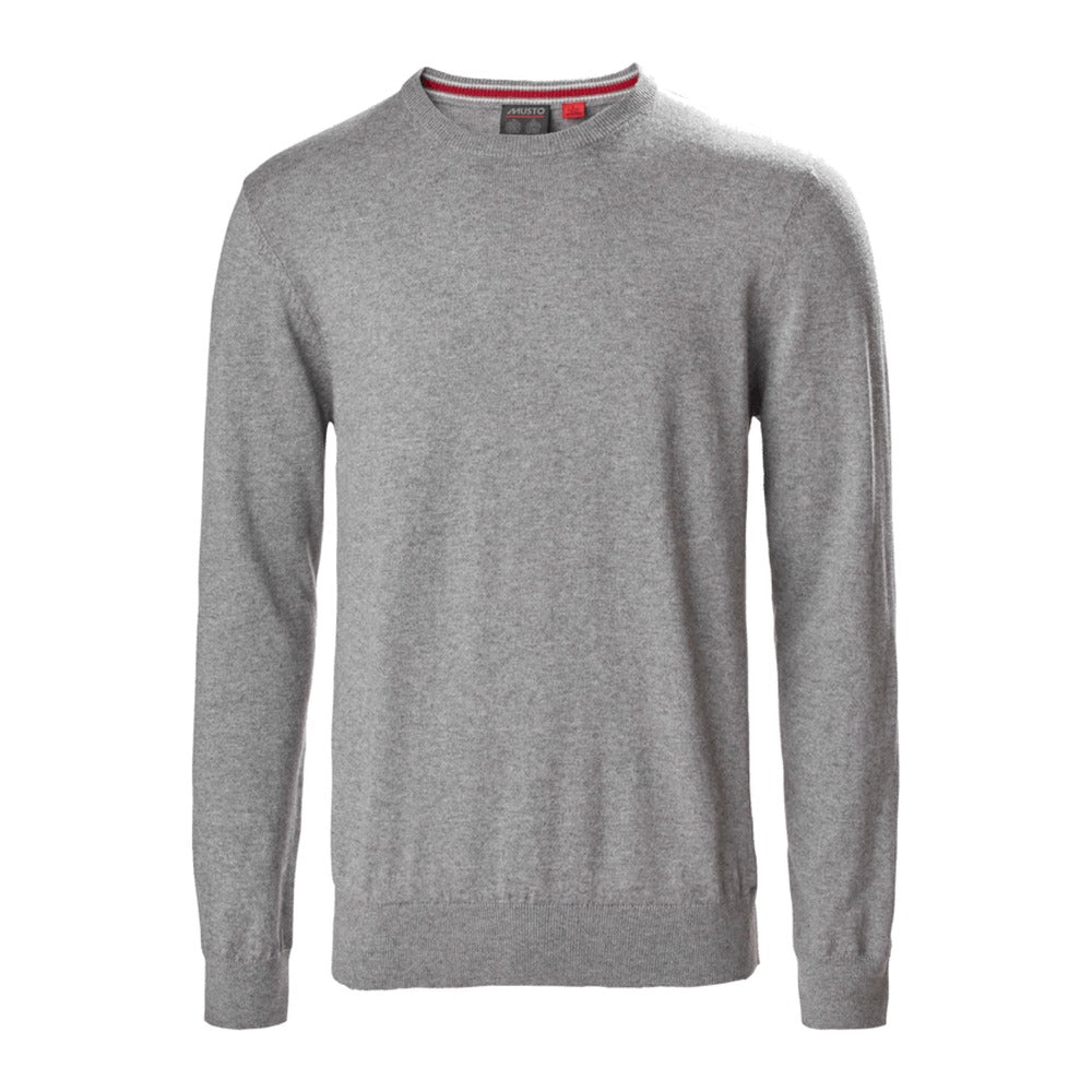 Musto Portofino Crew Knit - Grey Marl