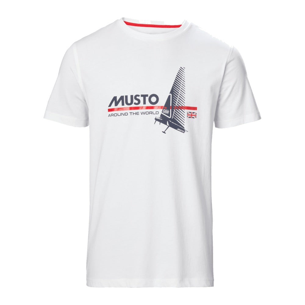 Musto Ocean Born Short Sleeve Tee - White
