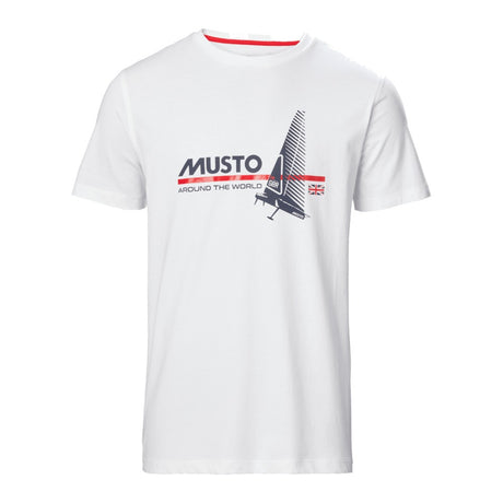 Musto Ocean Born Short Sleeve Tee - White