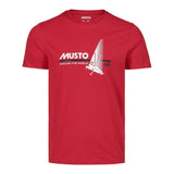 Musto Ocean Born Short Sleeve Tee - True Red