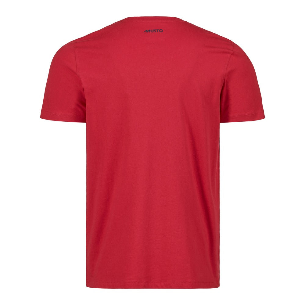 Musto Ocean Born Short Sleeve Tee - True Red