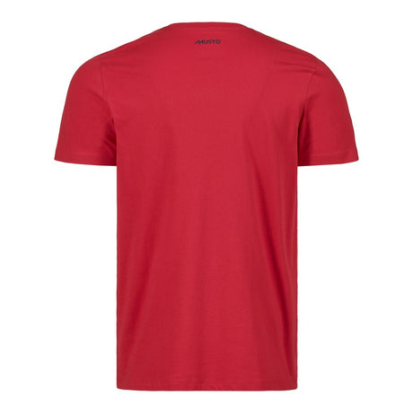 Musto Ocean Born Short Sleeve Tee - True Red