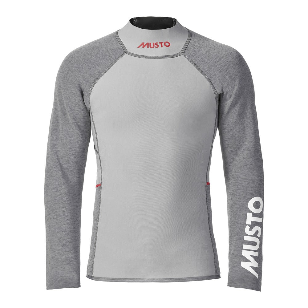 Musto Flexlite Vapour 1.0 Long Sleeve Top - Grey Marl