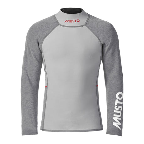 Musto Flexlite Vapour 1.0 Long Sleeve Top - Grey Marl