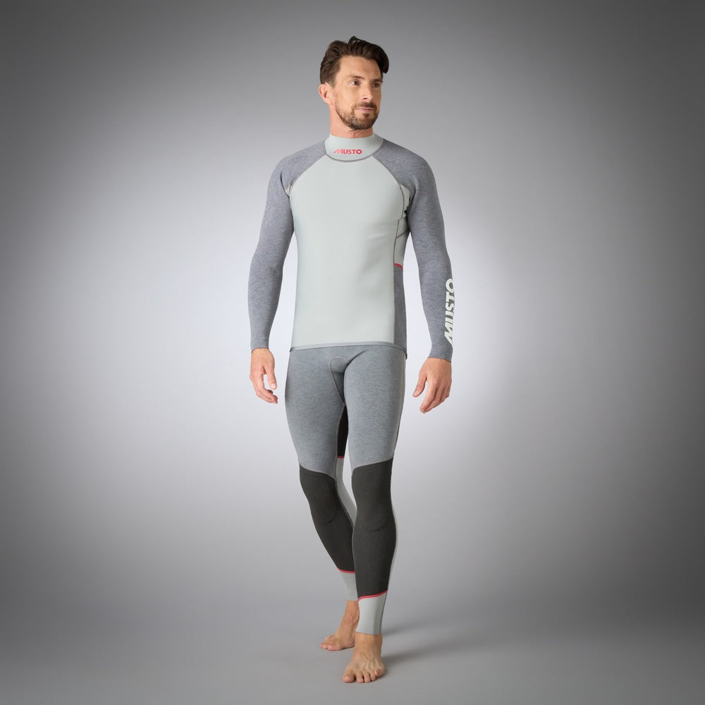 Musto Flexlite Vapour 1.0 Long Sleeve Top - Grey Marl