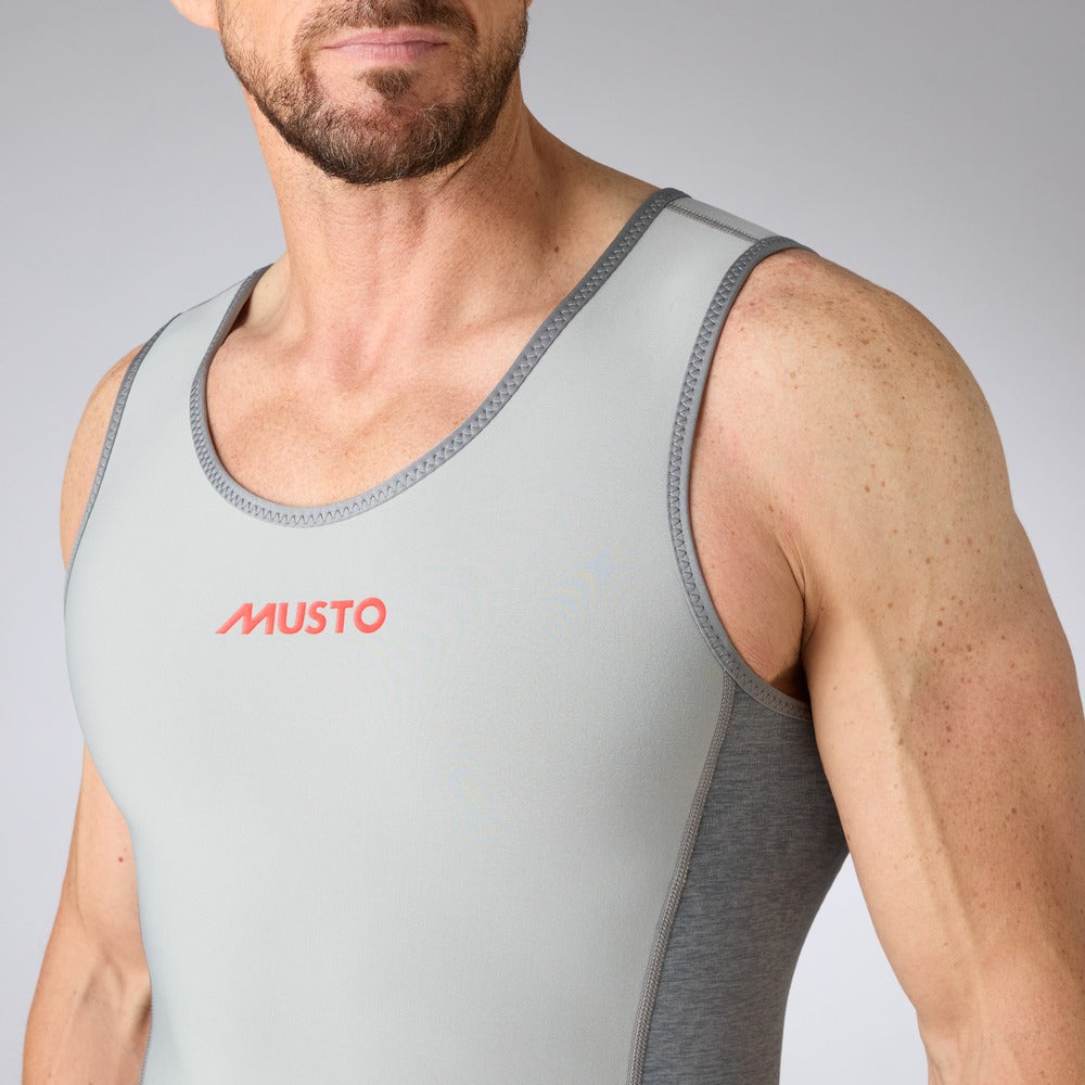 Musto Men's Flexlite Vapour 1.0 Long John - Grey Marl