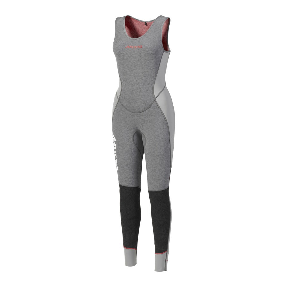 Musto Women's Flexlite Vapour 1.0 Long John - Grey Marl