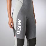 Musto Women's Flexlite Vapour 1.0 Long John - Grey Marl