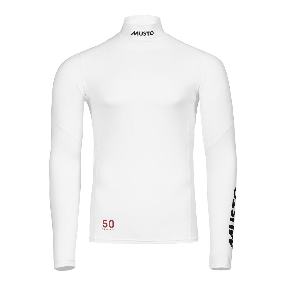 Musto Men's Champ Long Sleeve Rash Guard - White