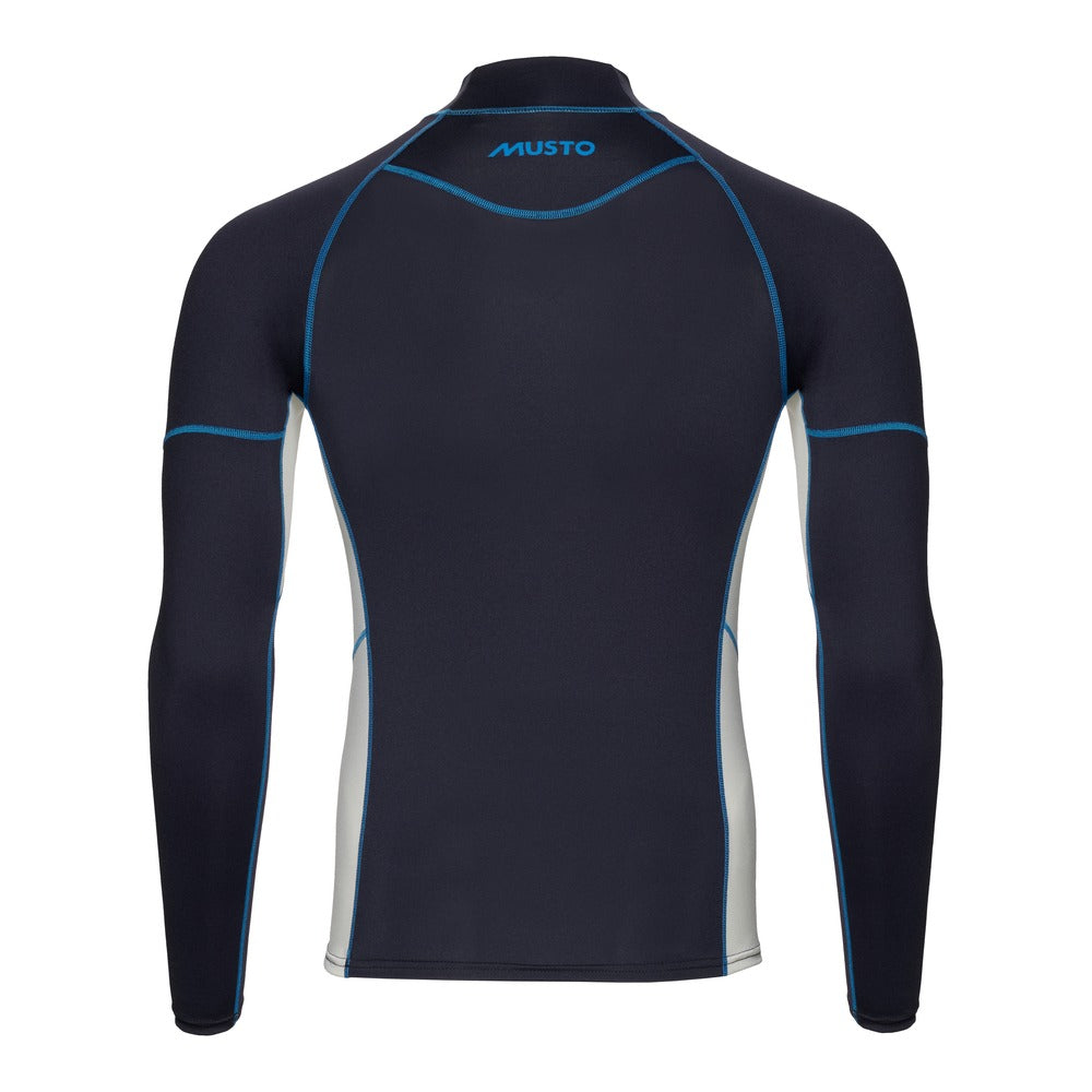Musto Men's Champ Long Sleeve Rash Guard - Navy / White