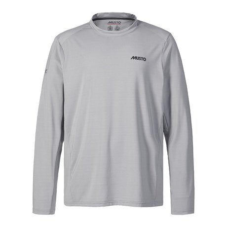 Musto LPX Sunblock Dynamic Long Sleeve Tee - Grey Melange