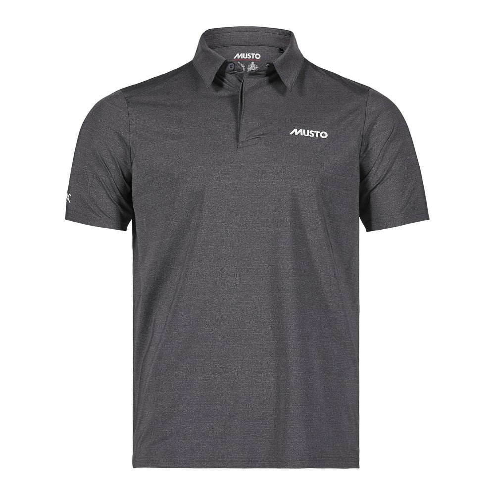 Musto LPX Sunblock Dynamic Polo - Black Melange