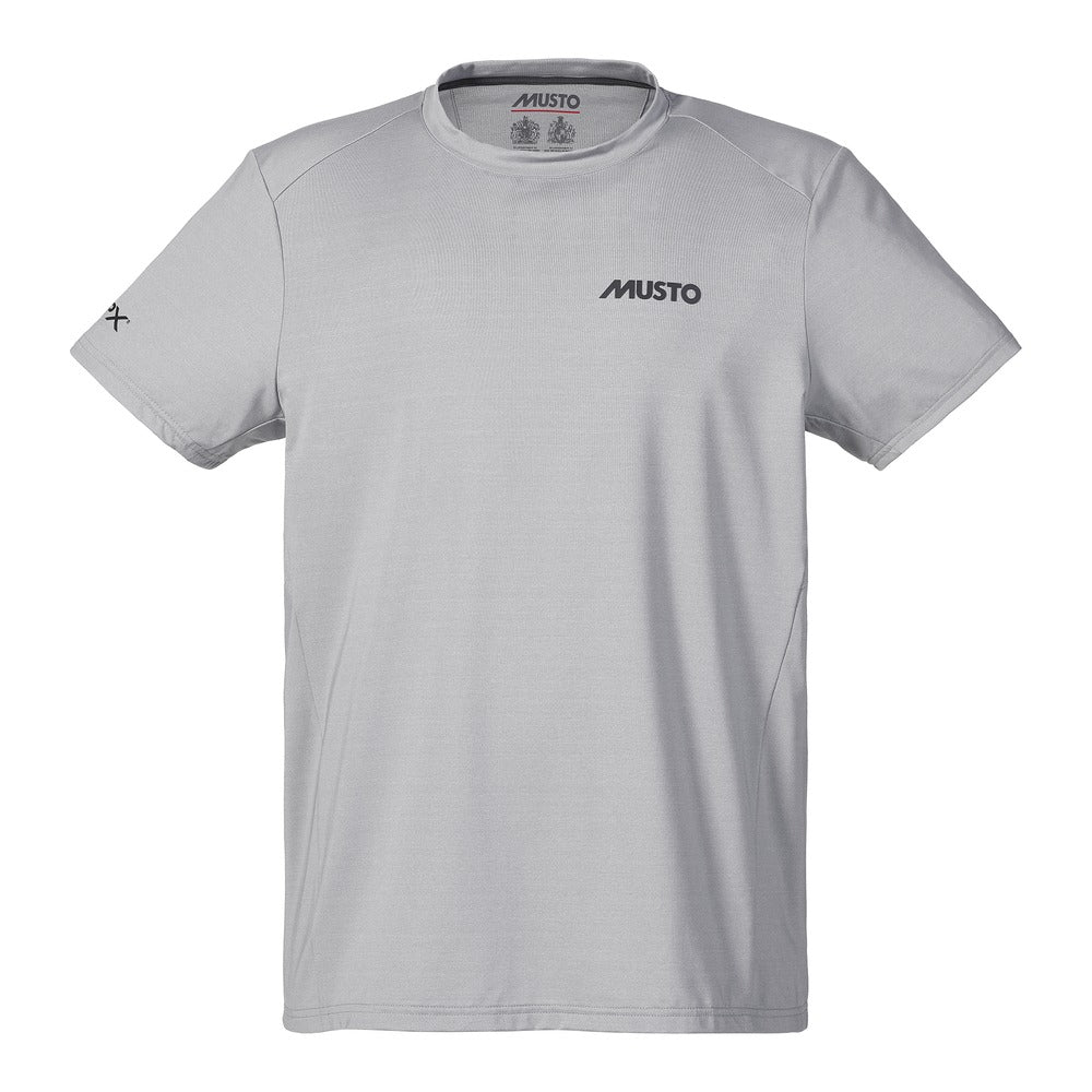 Musto LPX Sunblock Dynamic Short Sleeve Tee - Grey Melange