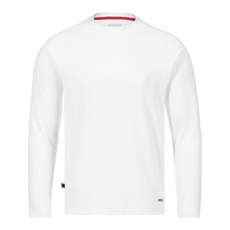 Musto Essential Long Sleeve Tactel Tee - White