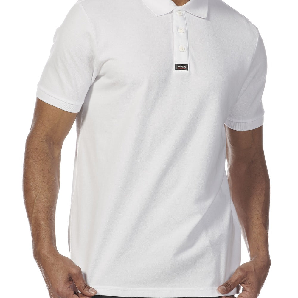 Musto Men's Essential Pique Polo - White