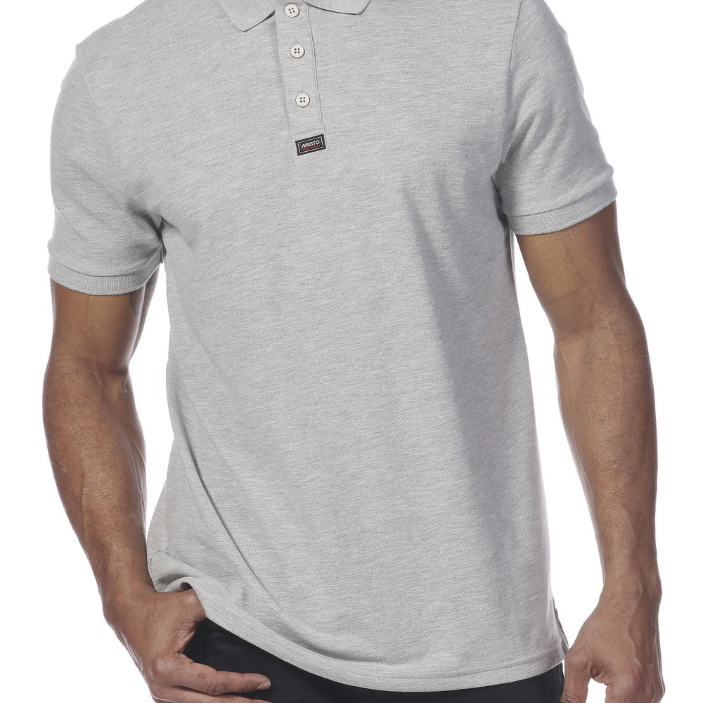 Musto Men's Essential Pique Polo - Grey Melange