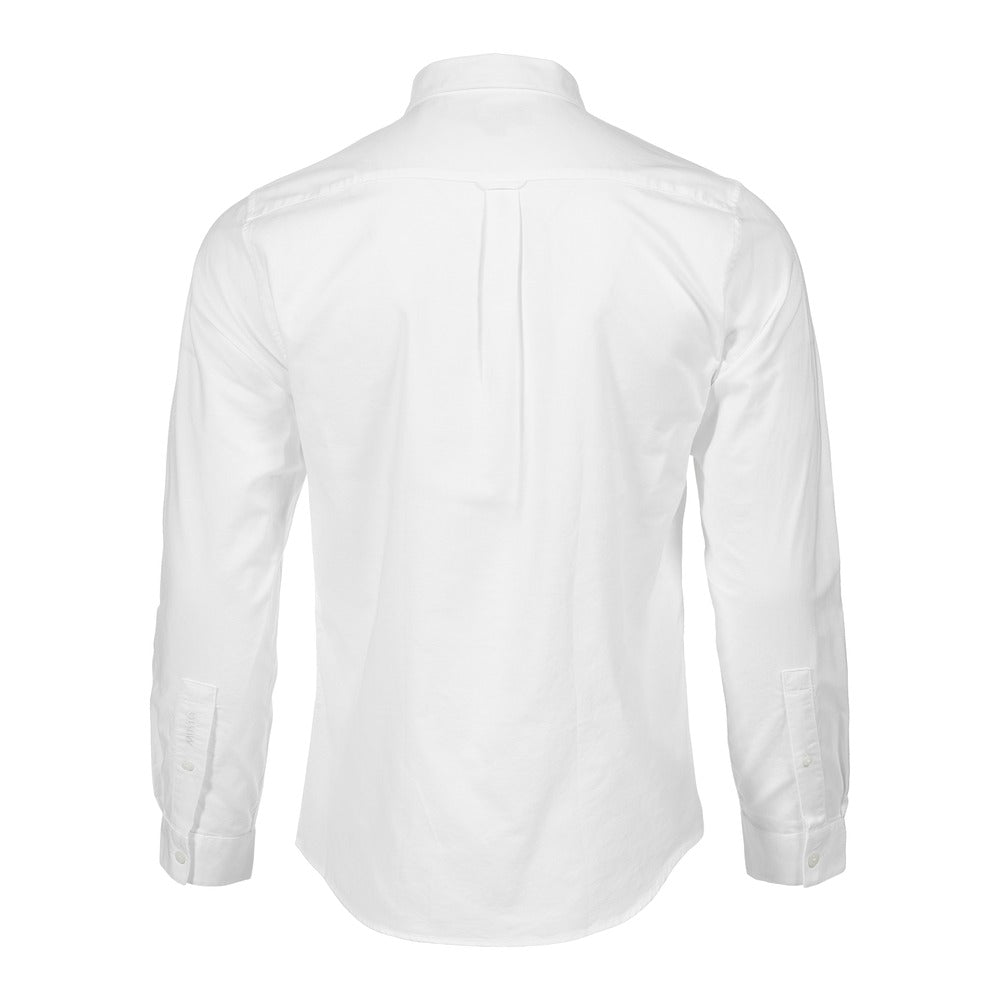 Musto Essential Long Sleeve Oxford Shirt - White