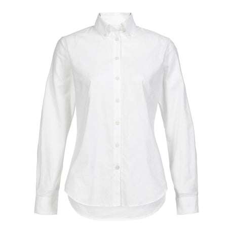 Musto Women's Essential Long Sleeve Oxford Shirt - White