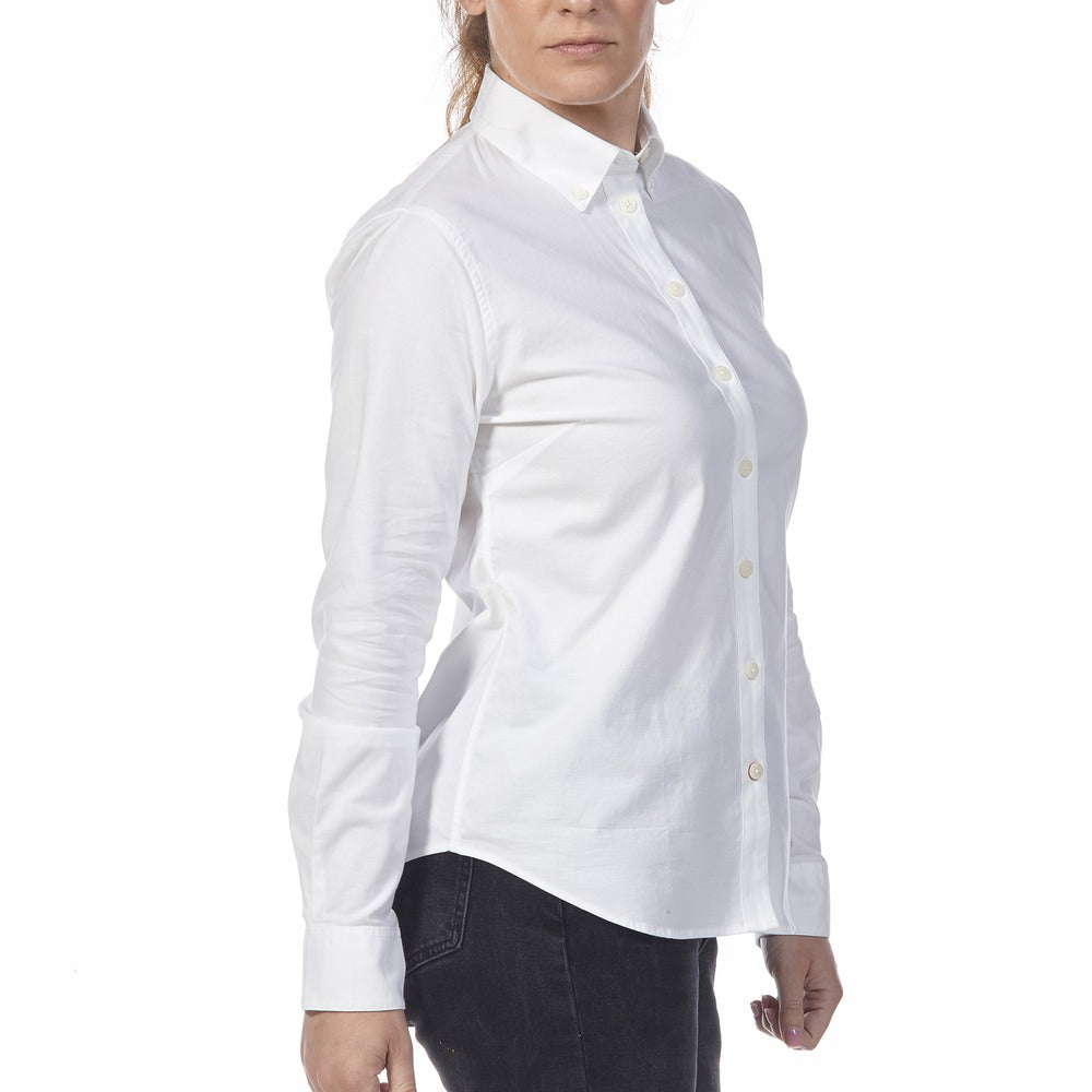 Musto Women's Essential Long Sleeve Oxford Shirt - White
