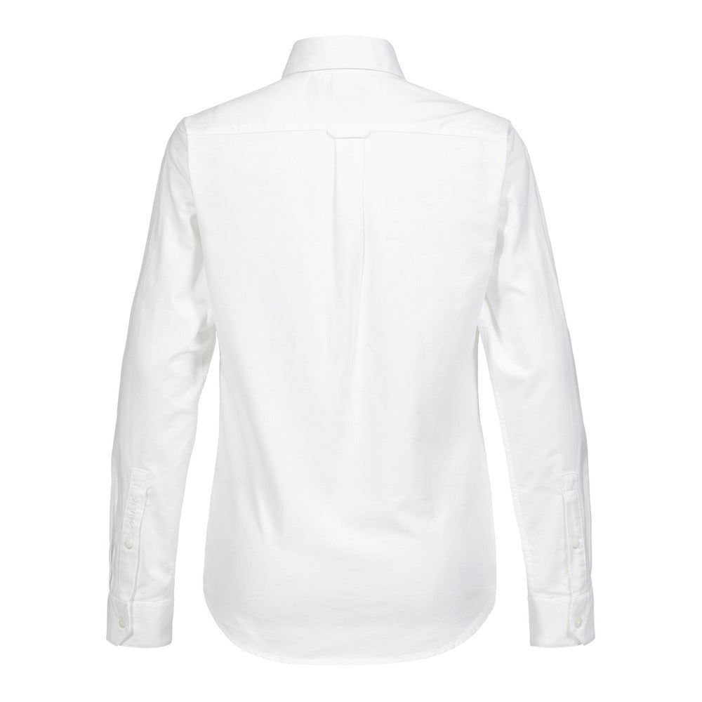 Musto Women's Essential Long Sleeve Oxford Shirt - White