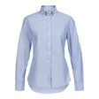 Musto Women's Essential Long Sleeve Oxford Shirt - Pale Blue