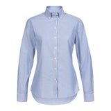 Musto Women's Essential Long Sleeve Oxford Shirt - Pale Blue