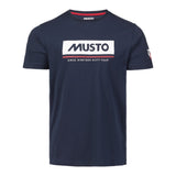 Musto Marina Musto Logo Tee - Navy