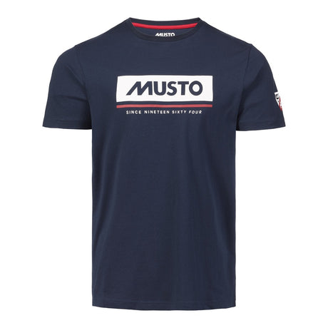 Musto Marina Musto Logo Tee - Navy