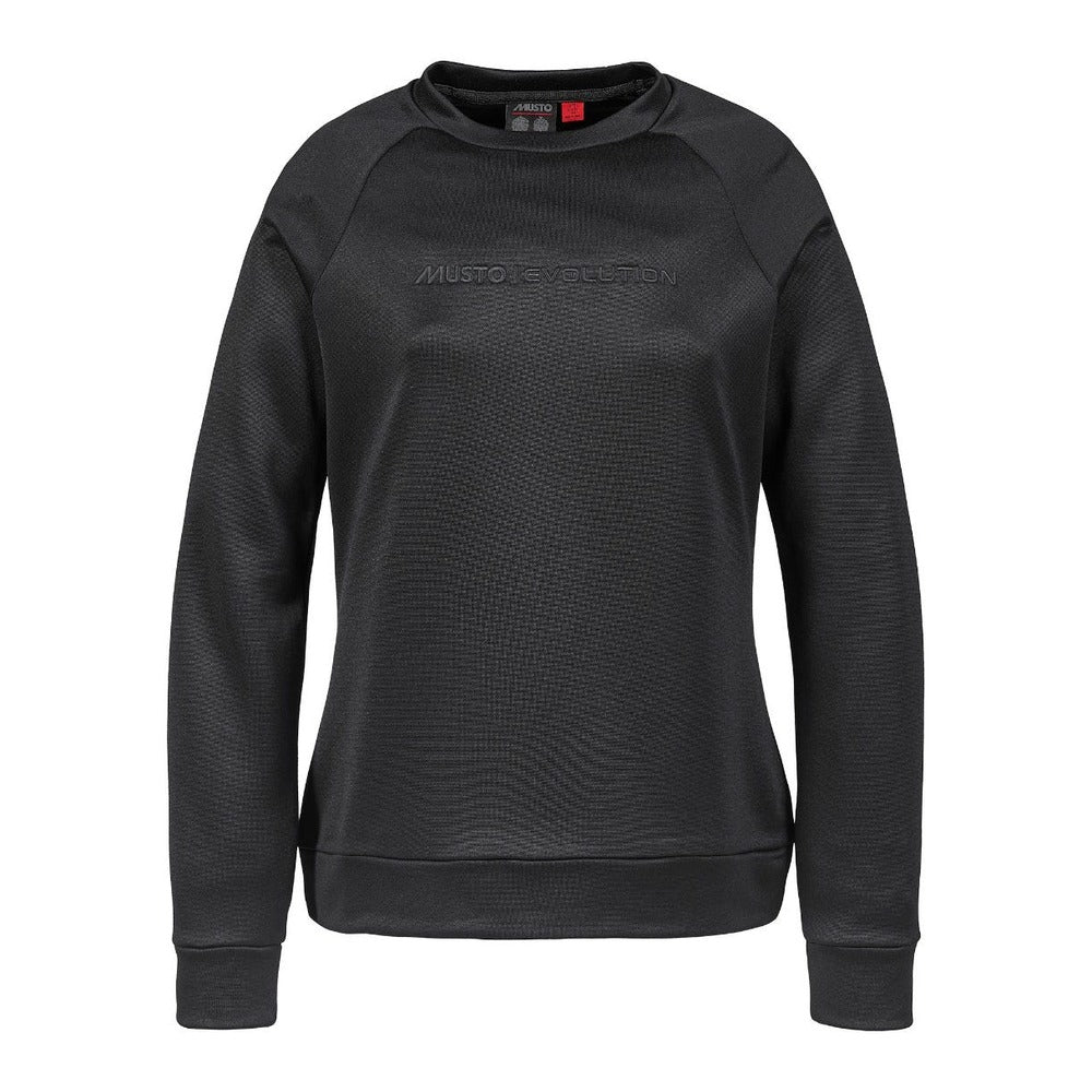 Musto Women's Evolution OSM Tech Crew - Black